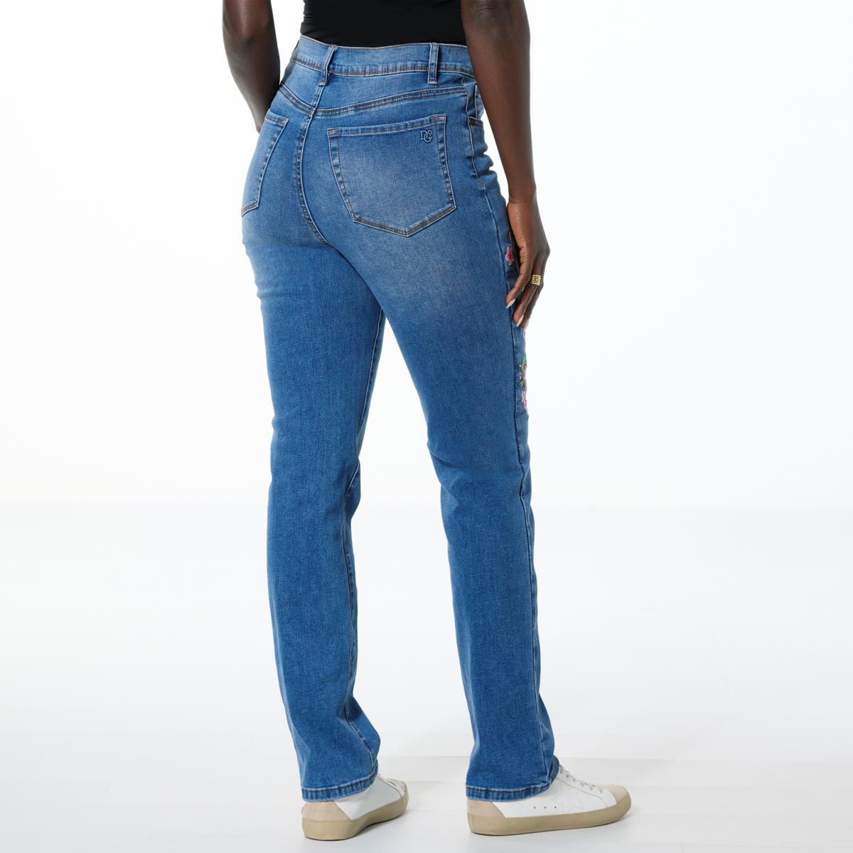 tapered-leg Denim Jeans  Black